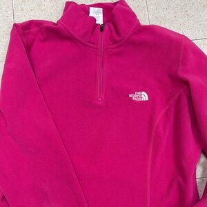 The North Face Pink Fleece Pullover